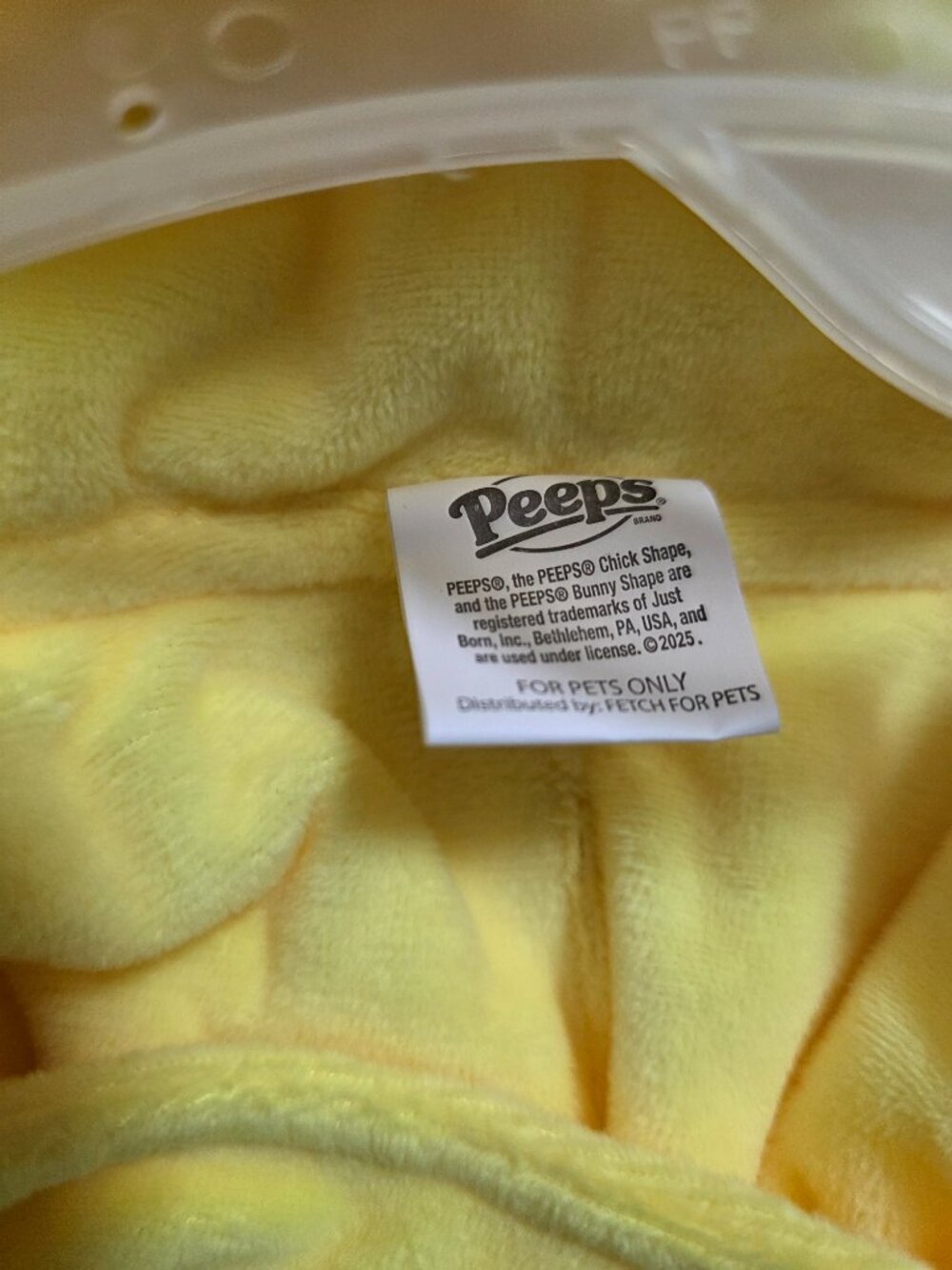 Peeps Chick Pet Costume - Picture 7 of 8
